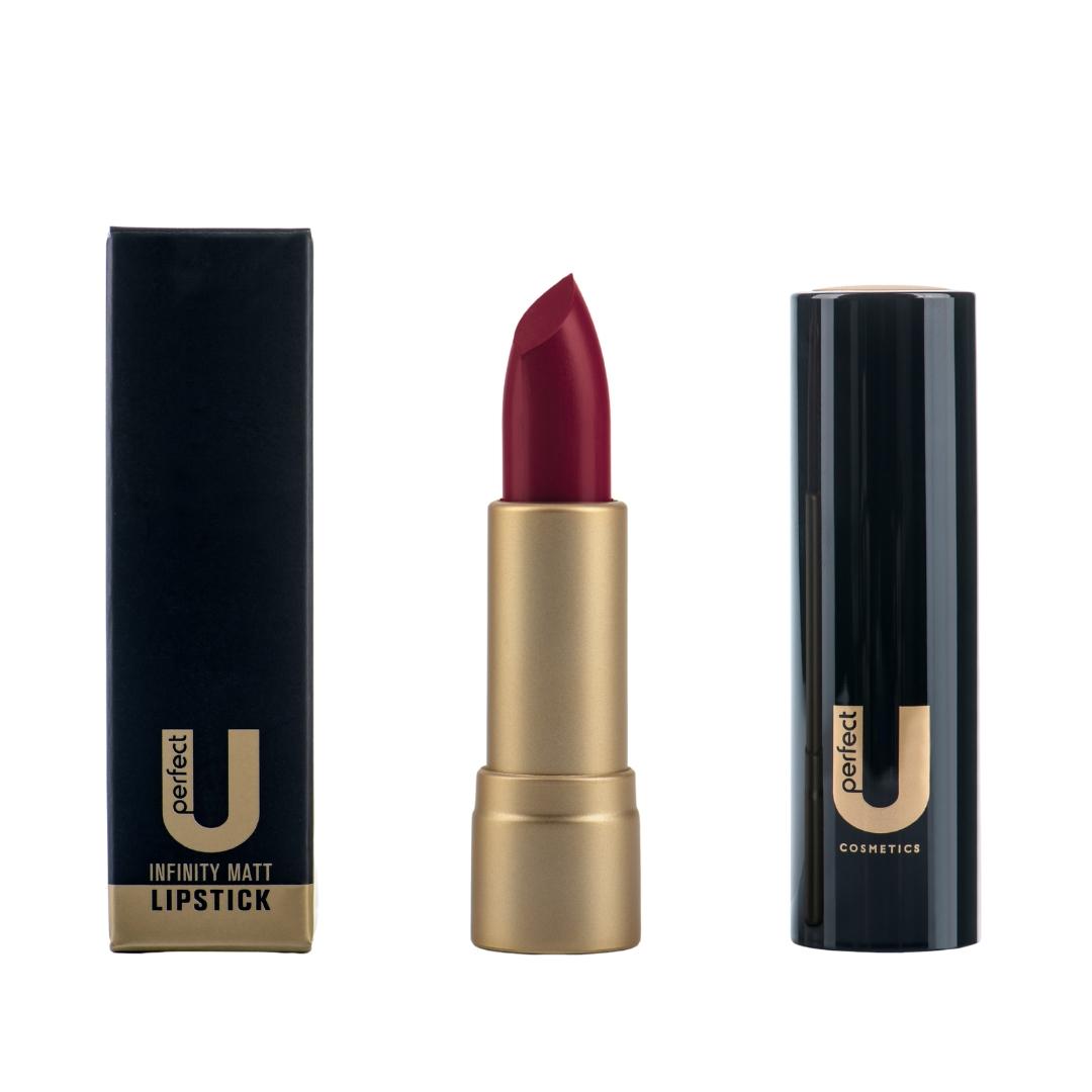 *****PERFECT U Infinity Matte Lipstick No.007 Medu