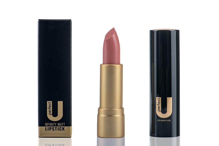 Perfect U Infinity Matte Lipstick No.010 Off Camera