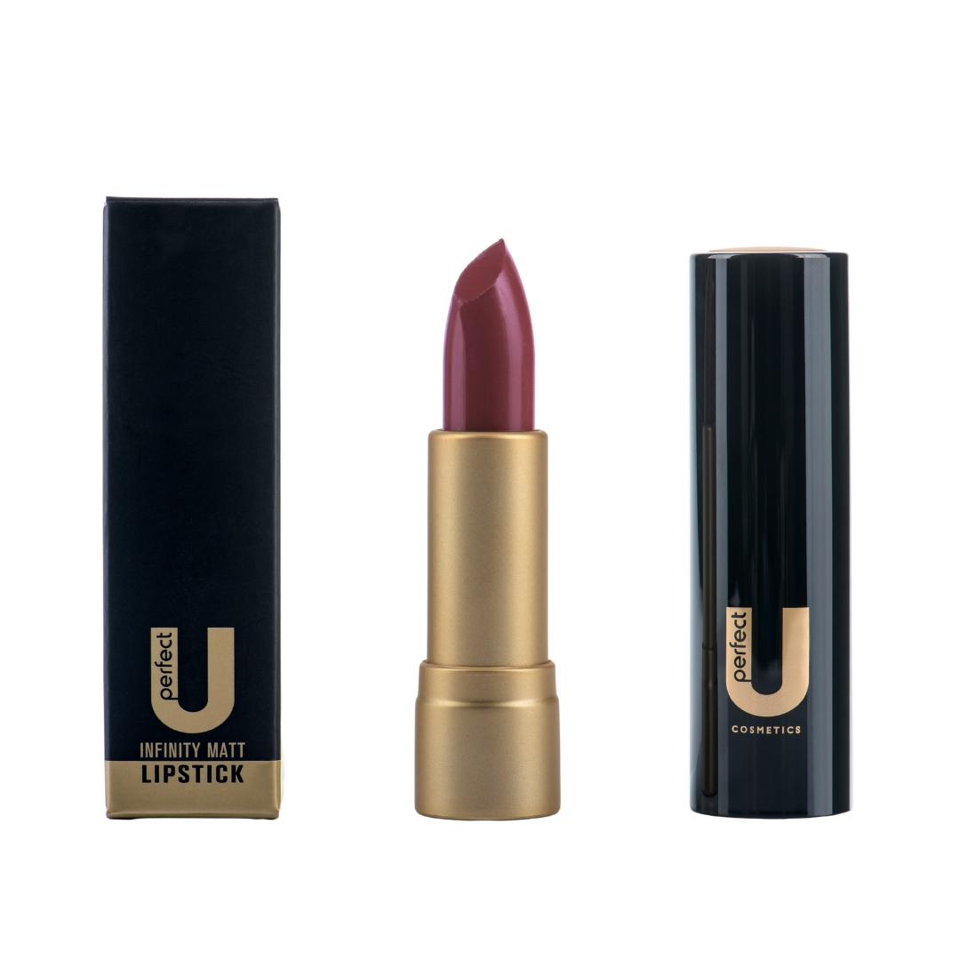 *****PERFECT U Infinity Matte Lipstick No.014 Fuch