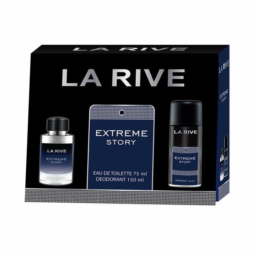 Extreme Story EDT 75ml + Deo Spray 150ml Men