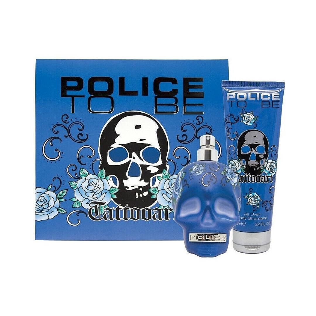 Set To Be Tattooart For Men EDT 40ml + Body Shampoo 100ml