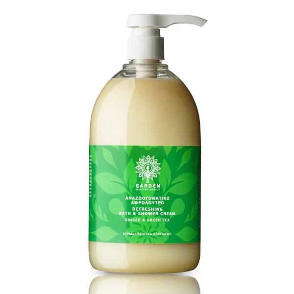 Refreshing Bath & Shower Cream Ginger & Green Tea 1L