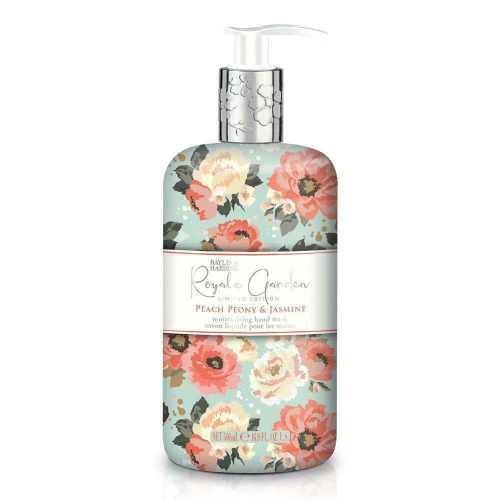 B&H Royale Garden Peach Peony & Jasmine Hand Wash 500ml 