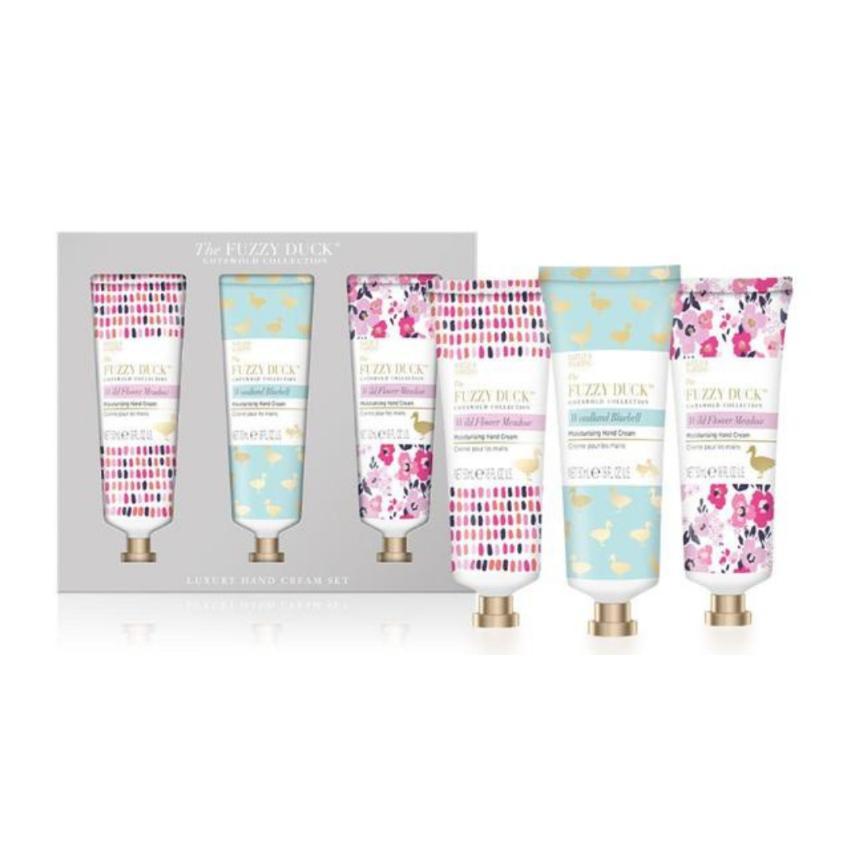 B&H The Fuzzy Duck Cotswold Floral 3 Hand Cream Set