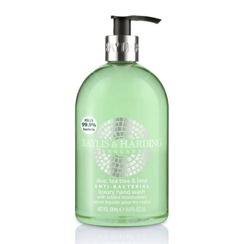 B&H Aloe,Tea Tree & Lime Anti Bacterial Hand Wash 500ml 