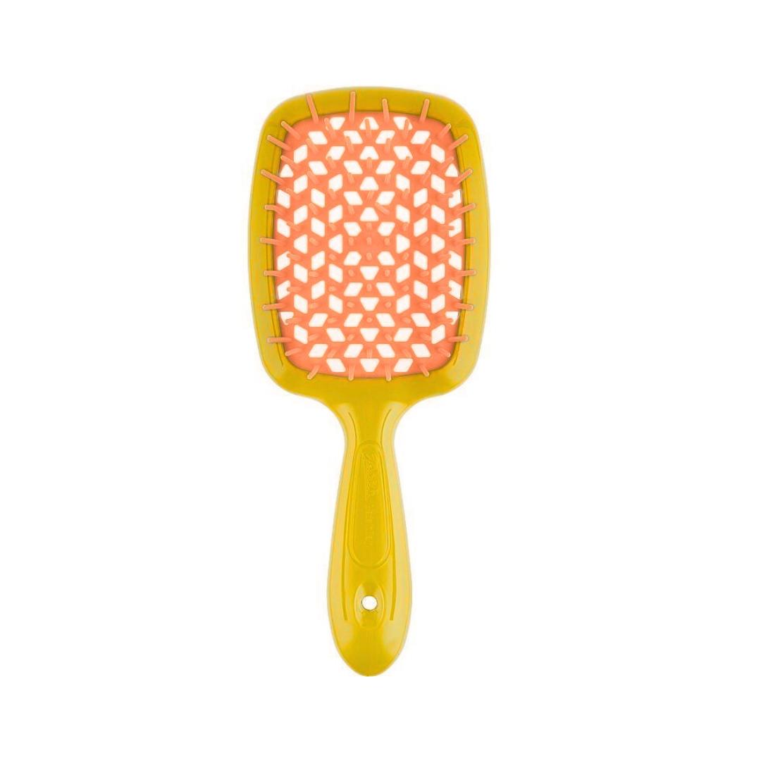 HAIR BRUSH YELLOW 