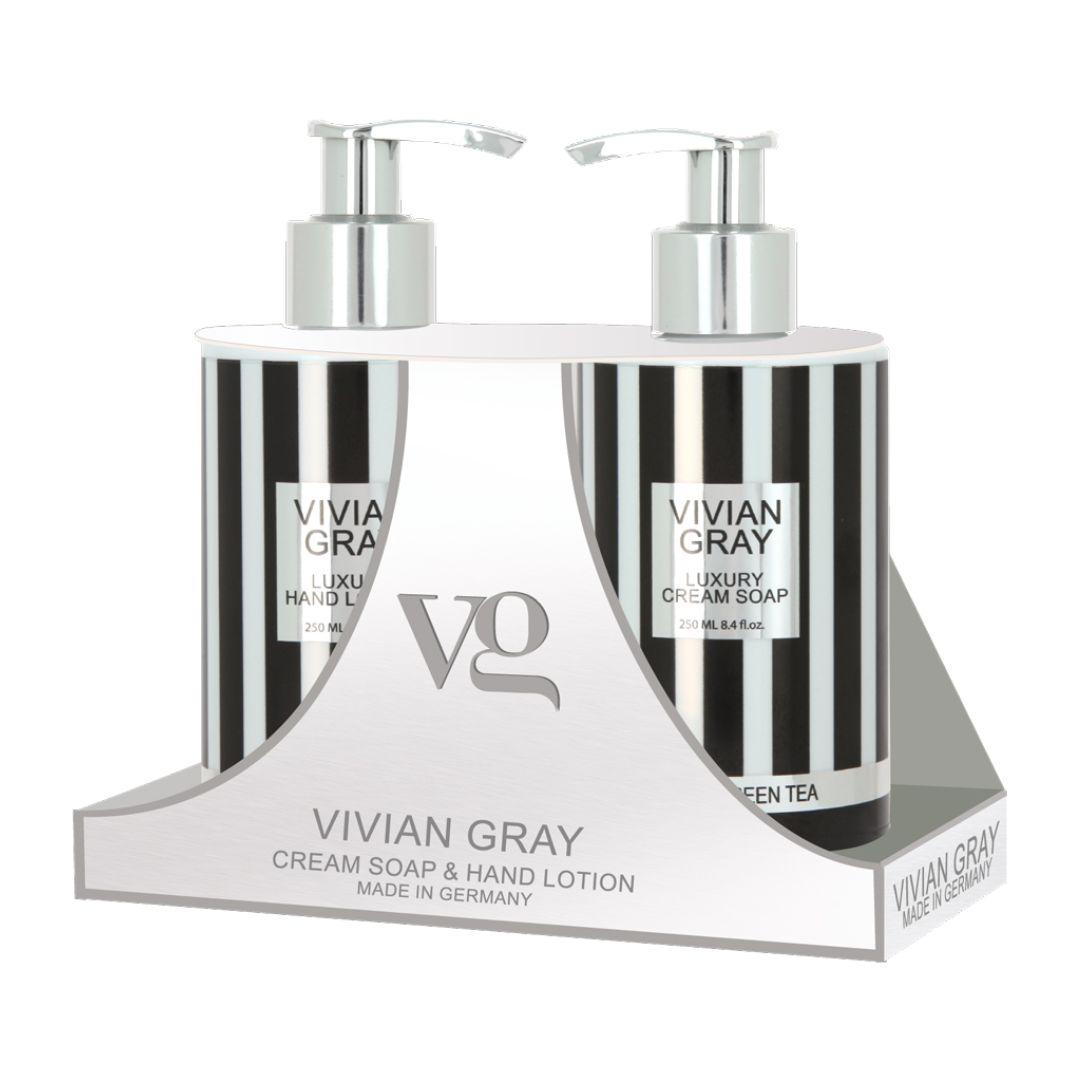 Vivian Gray Set Soap & Hand Lotion 250ml Lemon & Green Tea