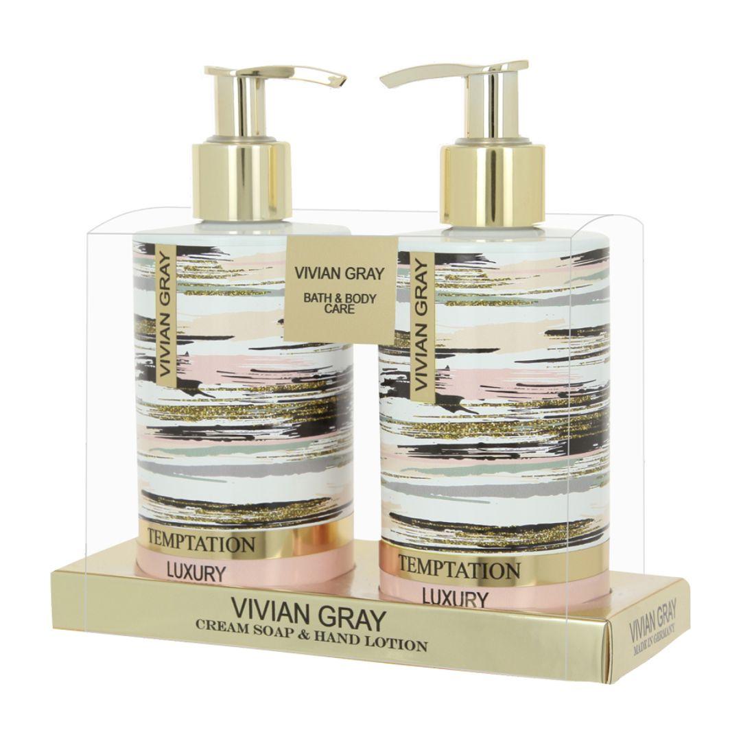 Vivian Gray Set Soap & Hand Lotion 250ml Temptation