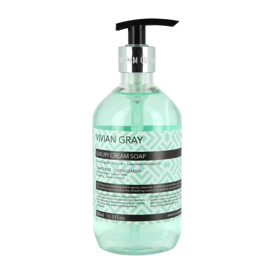 Vivian Gray Cream Soap 500ml Vetiver & Patchouli