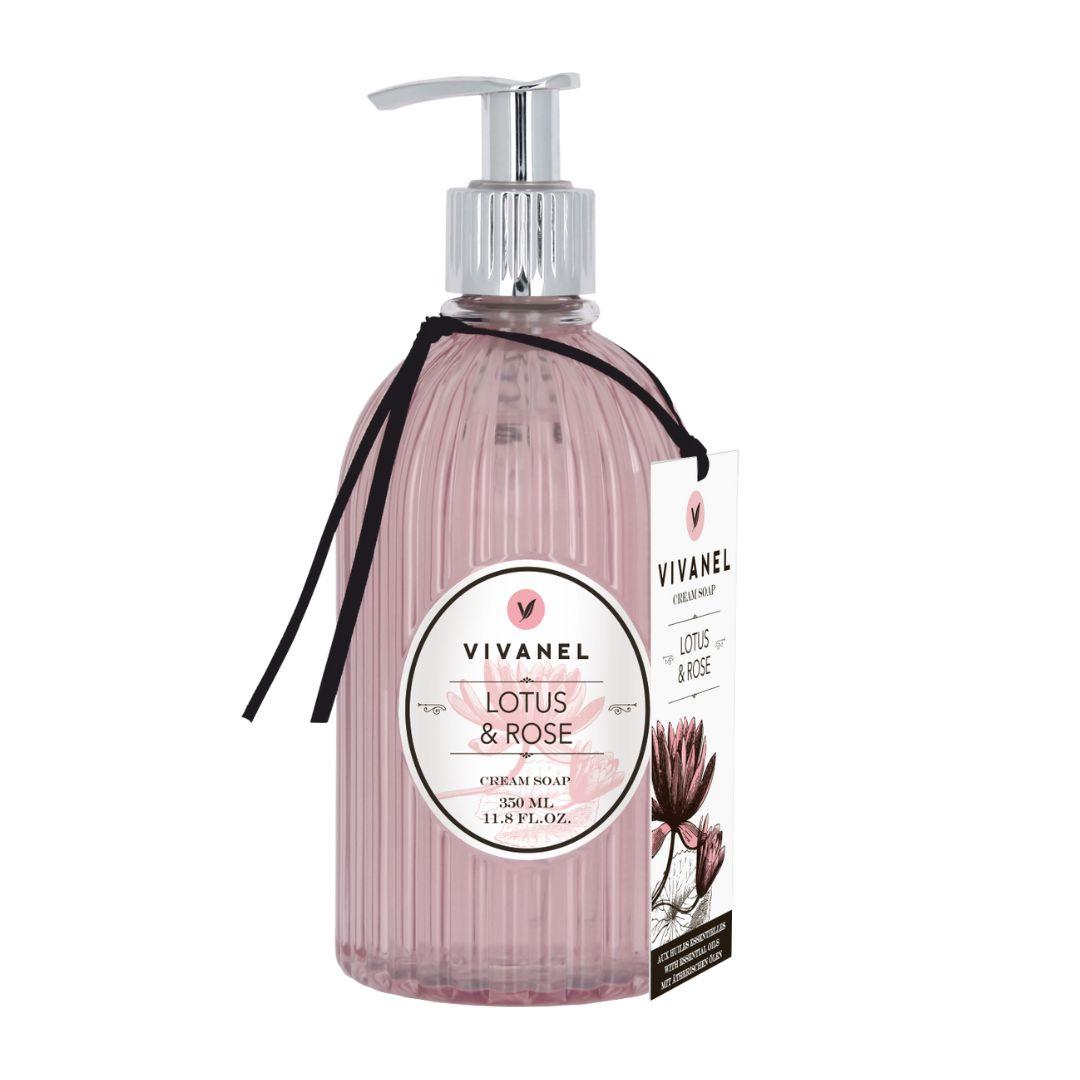 VIVANEL Cream Soap 350 ml Lotus & Rose