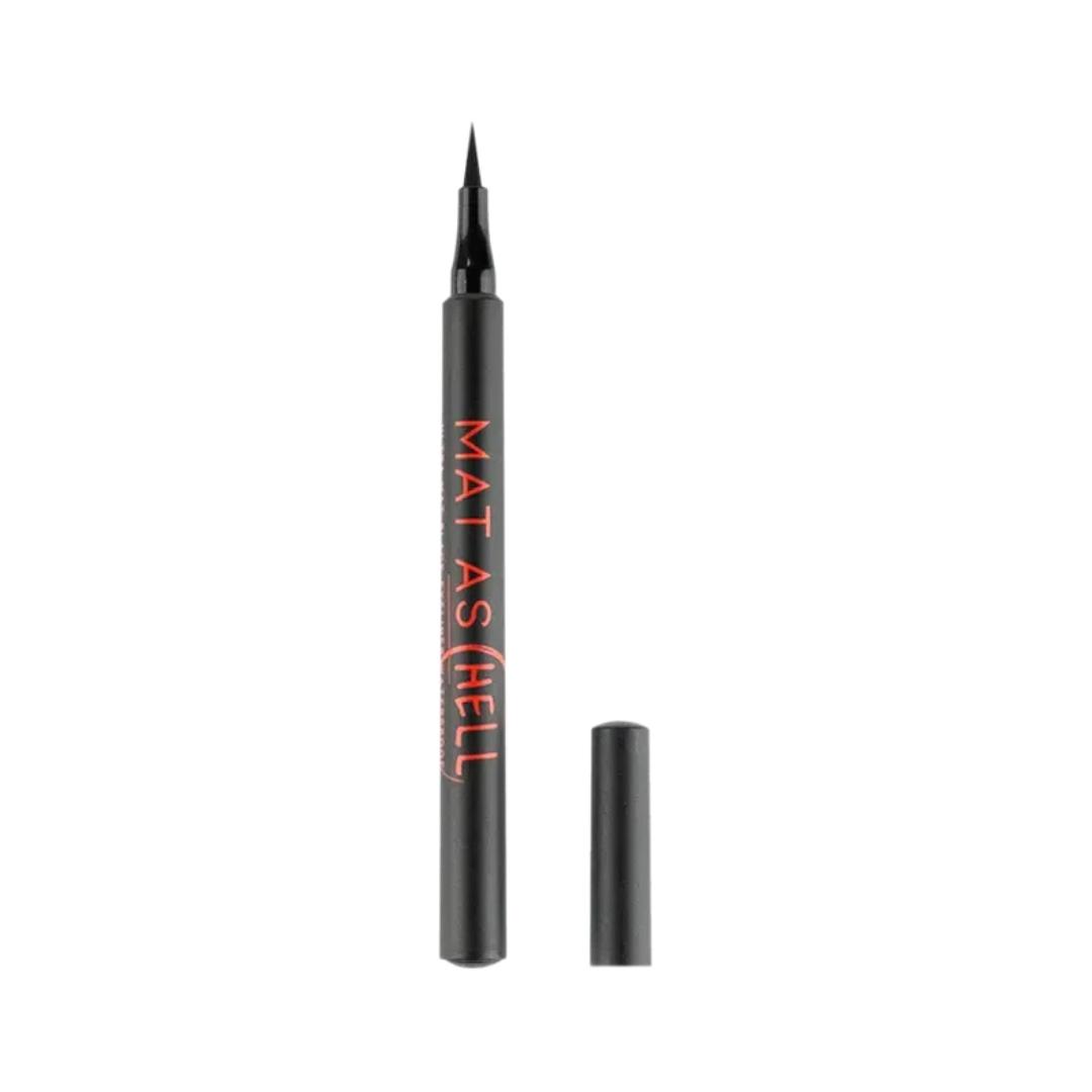 Eyeliner MAT AS HELL Ultra Black Eyeliner Waterproof