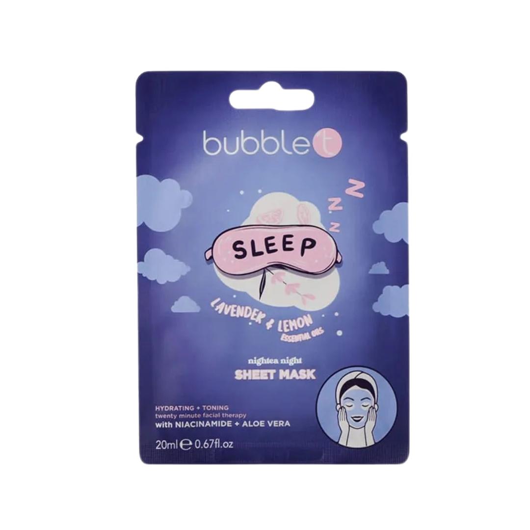 Nightea Face Sheet Mask Lavender & Lemon 20ml