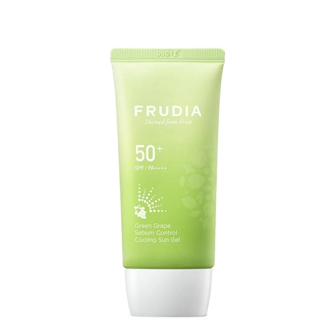 FRUDIA Green Grape Sebum Control Cooling Sun Gel 5