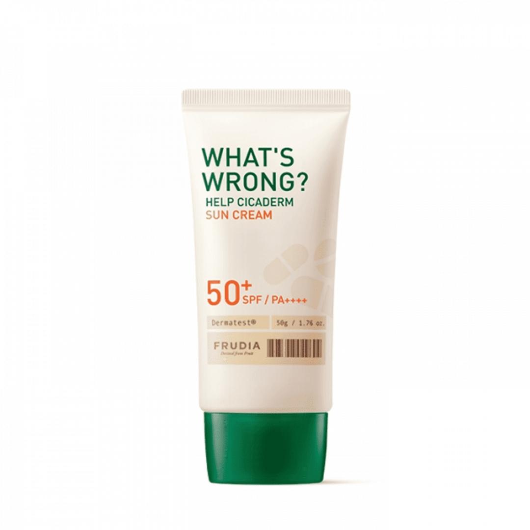 FRUDIA Whats Wrong Help Cicaderm Sun Cream  50g