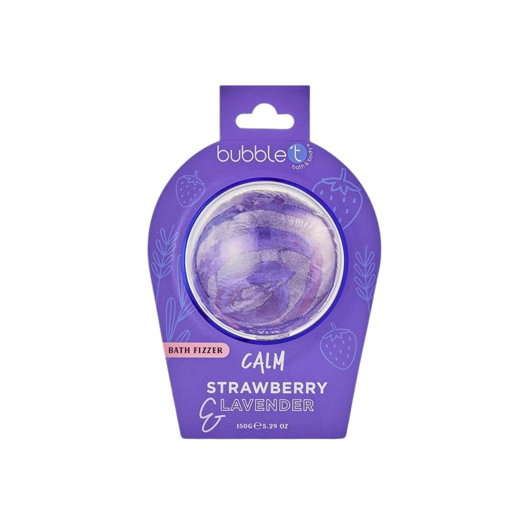 Bath Fizzer In Strawberry & Lavender 150g