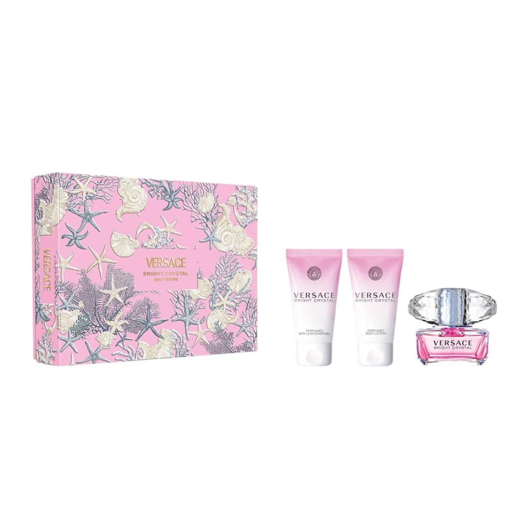 Gift Set - Bright Crystal EDT 50ml + Shower gel 50ml + Body lotion 50ml