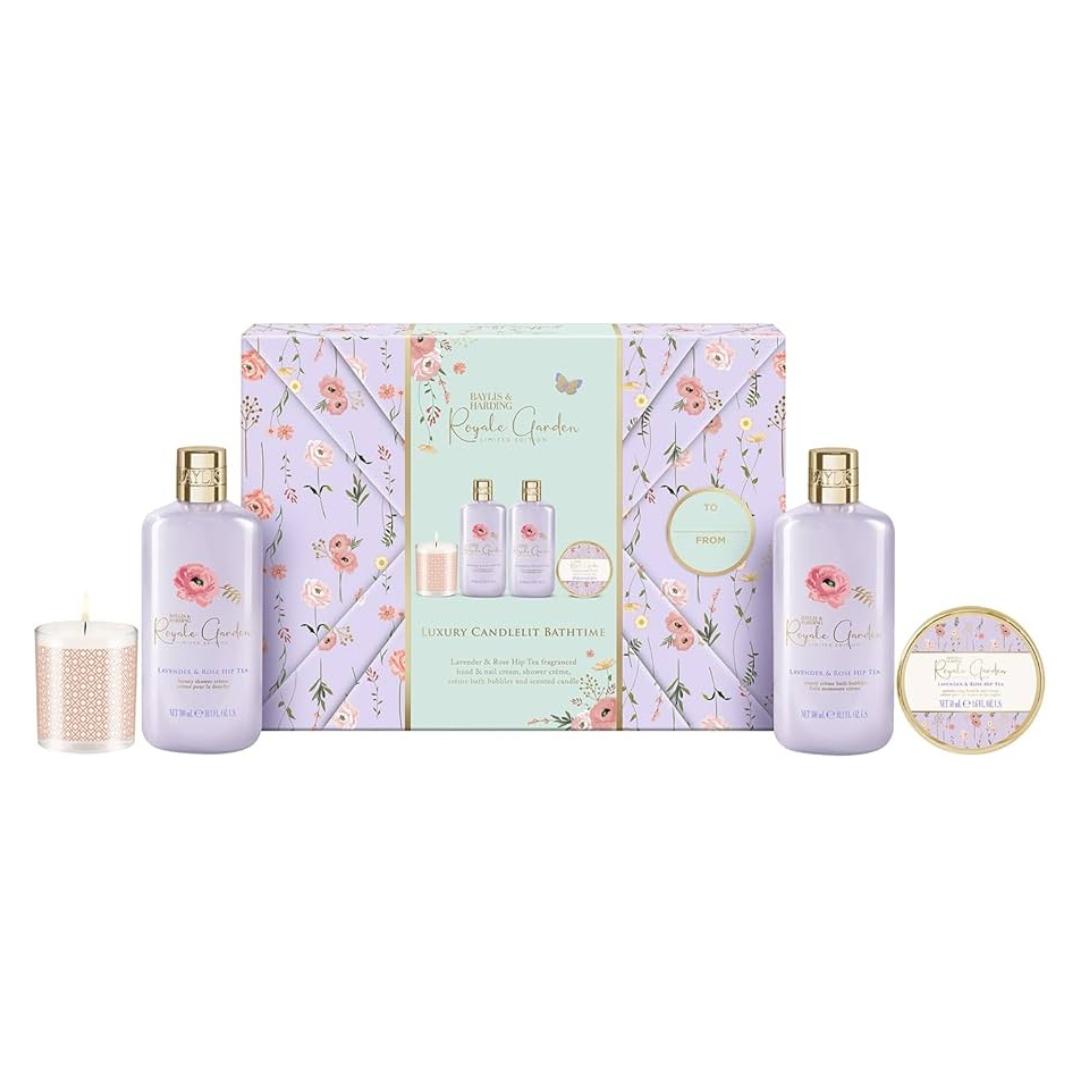 Gift Set - Royale Garden Gift Wrapped Candlelit
