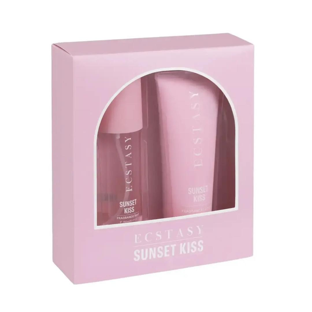 Gift Set - Body mist + Body lotion - Sunset Kiss 150ml