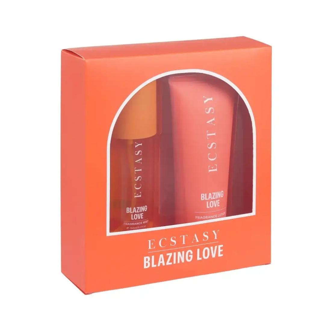 Gift Set - Body mist + Body lotion - Blazing Love 150ml