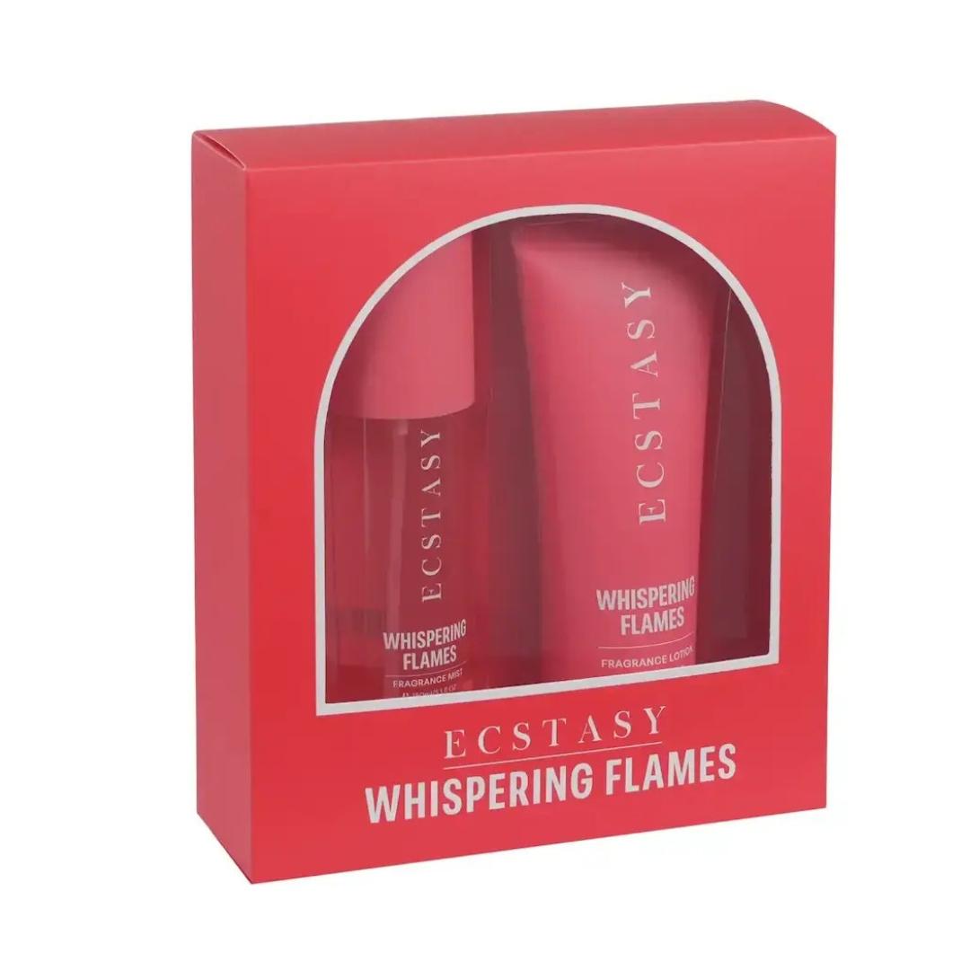 Gift Set - Body mist + Body lotion - Whispering Flames 150ml