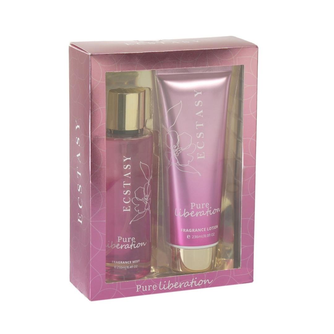 Gift Set - Body mist + Body lotion - Pure Liberation 150ml