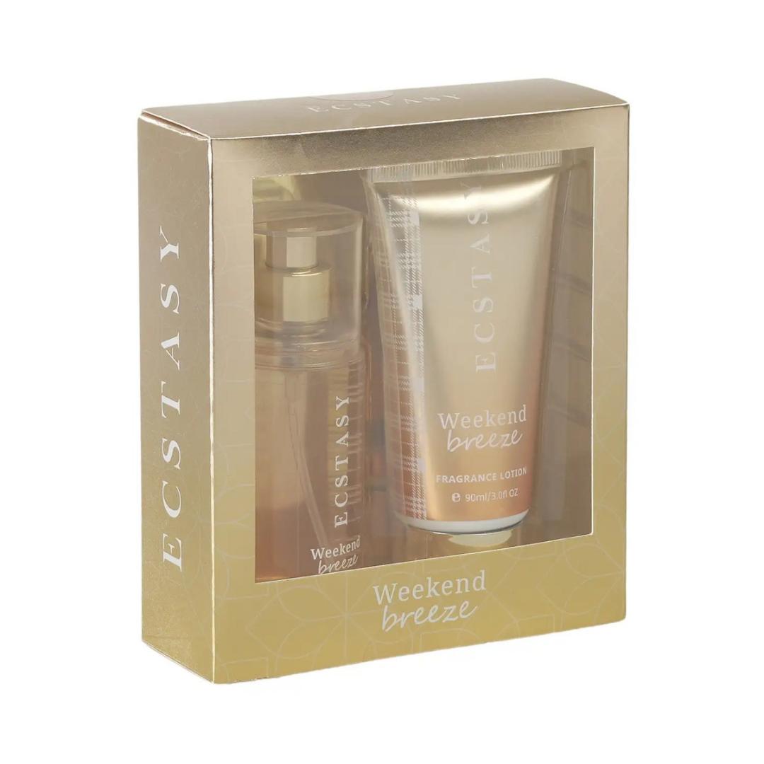 Gift Set - Body mist + Body lotion - Weekend Breeze 90ml