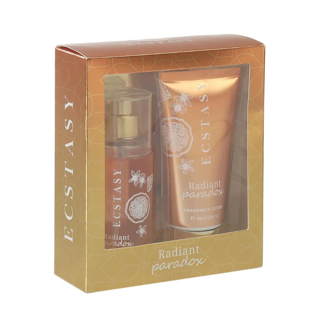 Gift Set - Body mist + Body lotion - Radiant Paradox 90ml