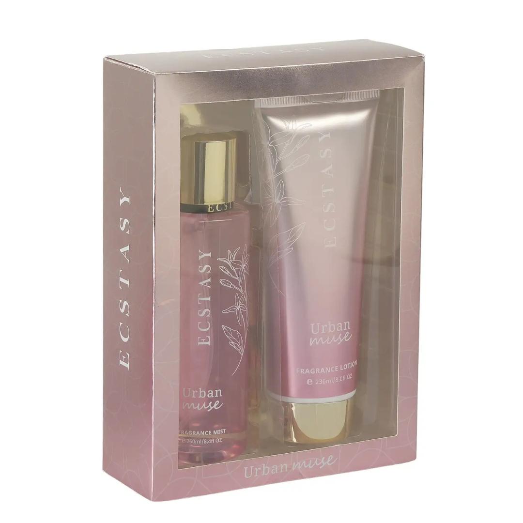 Gift Set - Body mist + Body lotion - Urban Muse 236ml