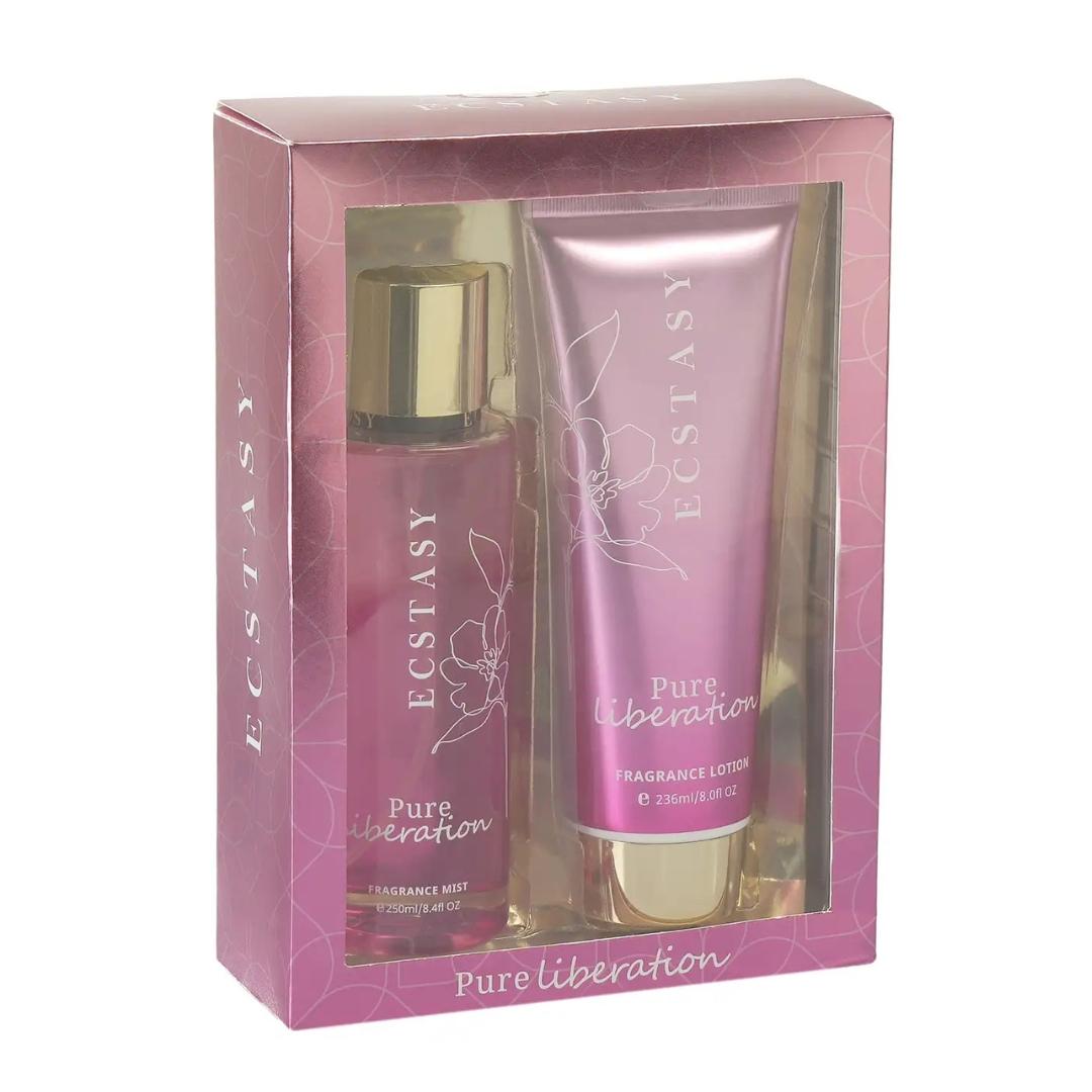 Gift Set - Body mist + Body lotion - Pure Liberation 236ml