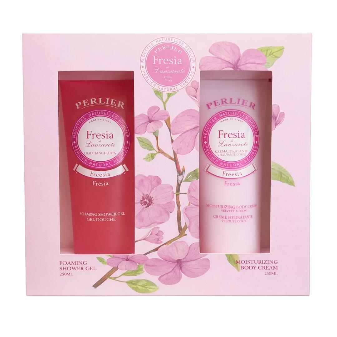 Gift Set - Fresia Shower gel + Body cream 250ml