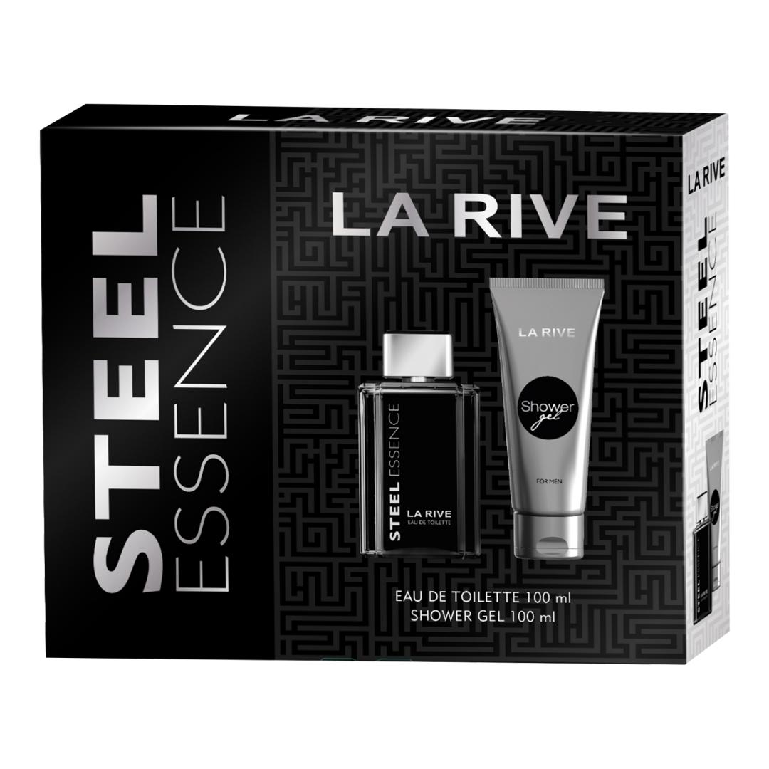 Gift Set - Steel Essence 100ml EDT & SG 100ml
