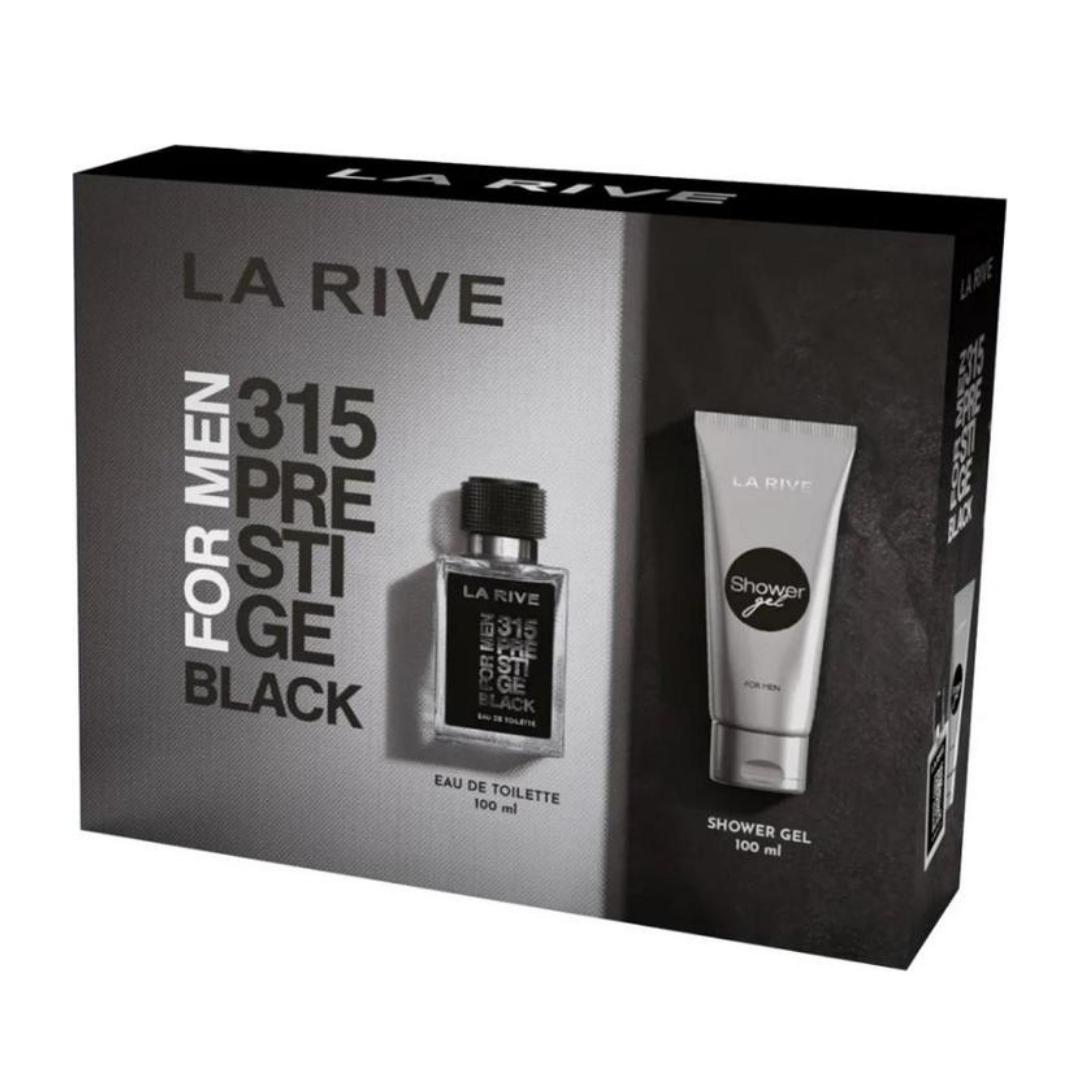 Gift Set - 315 Prestige Black 100ml EDT & SG 100ml