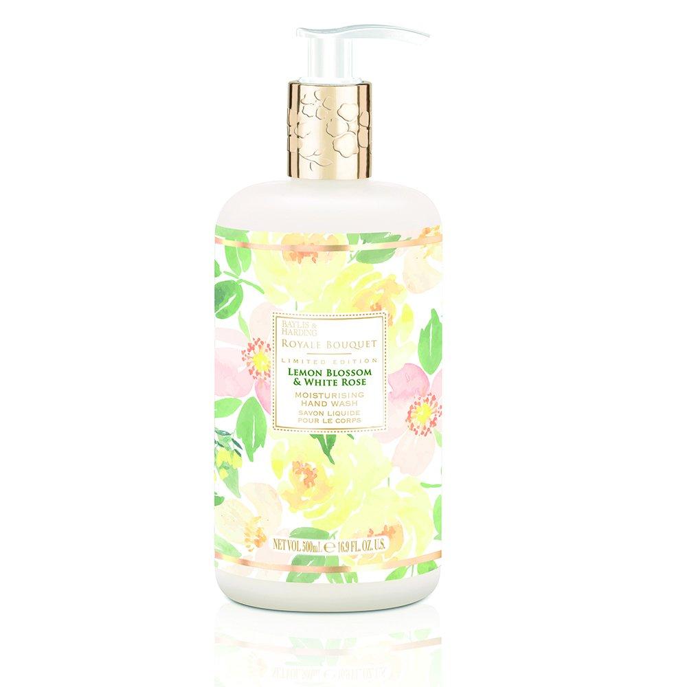 B&H Royale Bouquet Lemon Blossom and White Rose Hand Soap 500ml